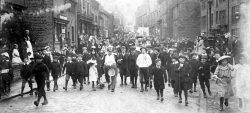 Procession, King Street, Delph