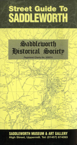 Street Map of Saddleworth - a fold out pocket map